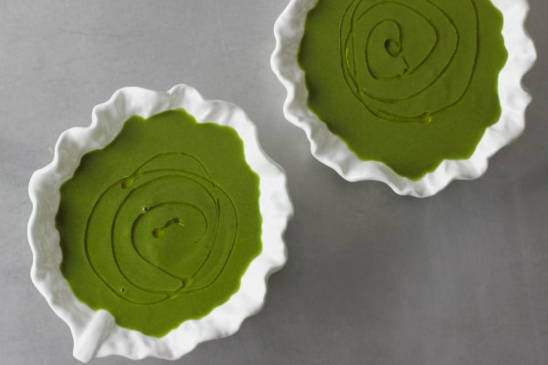 green cayenne peppers soup